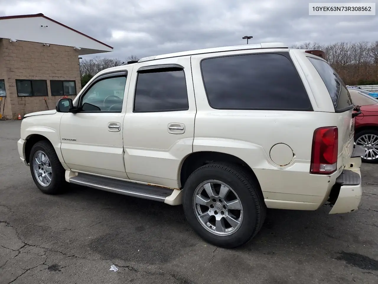 2003 Cadillac Escalade Luxury VIN: 1GYEK63N73R308562 Lot: 50138885
