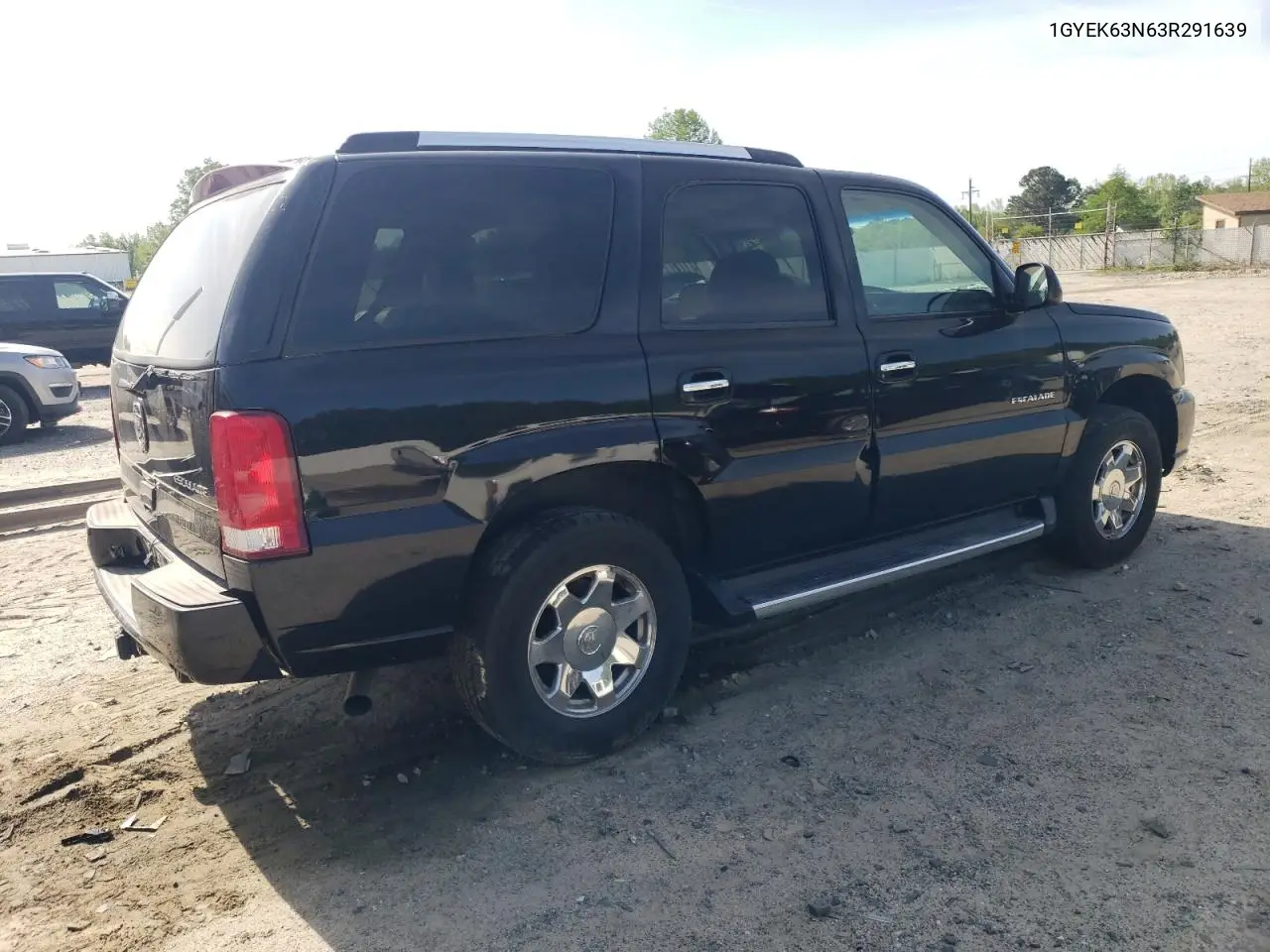 2003 Cadillac Escalade Luxury VIN: 1GYEK63N63R291639 Lot: 53699495