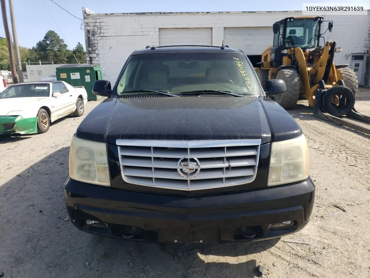 2003 Cadillac Escalade Luxury VIN: 1GYEK63N63R291639 Lot: 53699495