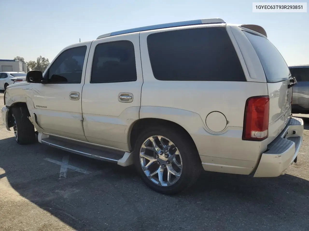 2003 Cadillac Escalade Luxury VIN: 1GYEC63T93R293851 Lot: 53900155