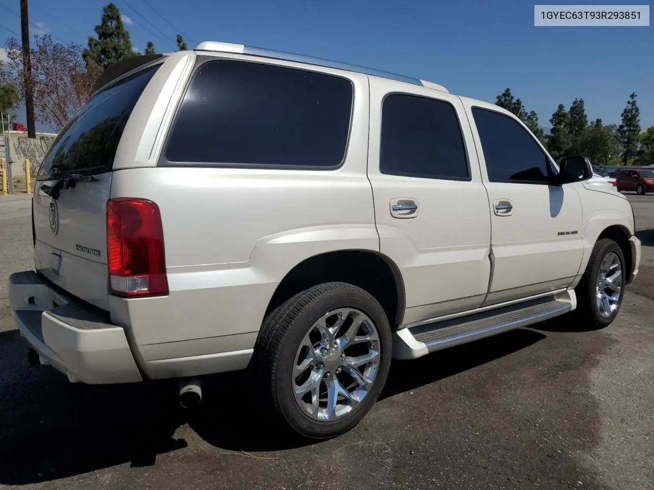 2003 Cadillac Escalade Luxury VIN: 1GYEC63T93R293851 Lot: 53900155