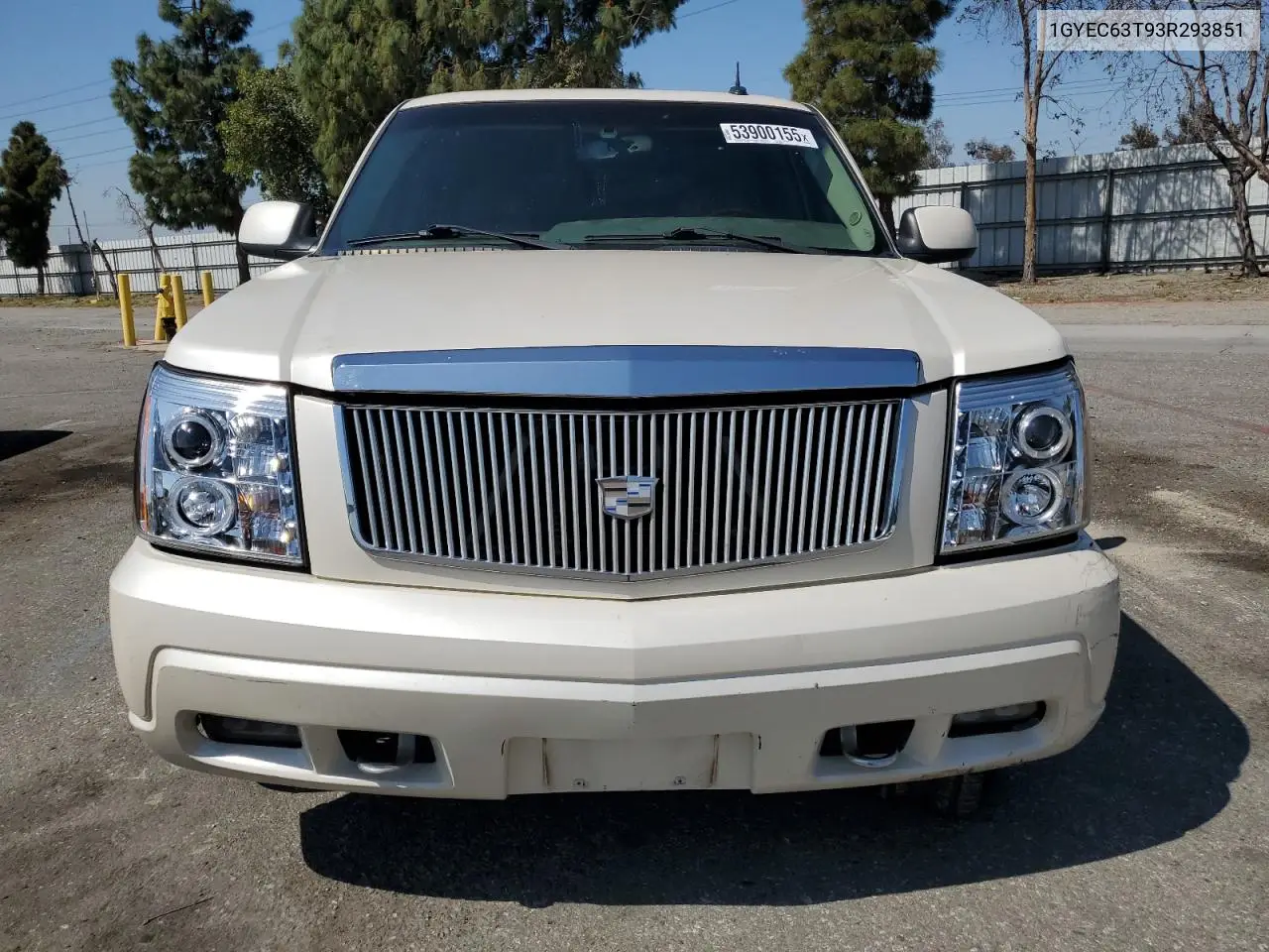 2003 Cadillac Escalade Luxury VIN: 1GYEC63T93R293851 Lot: 53900155