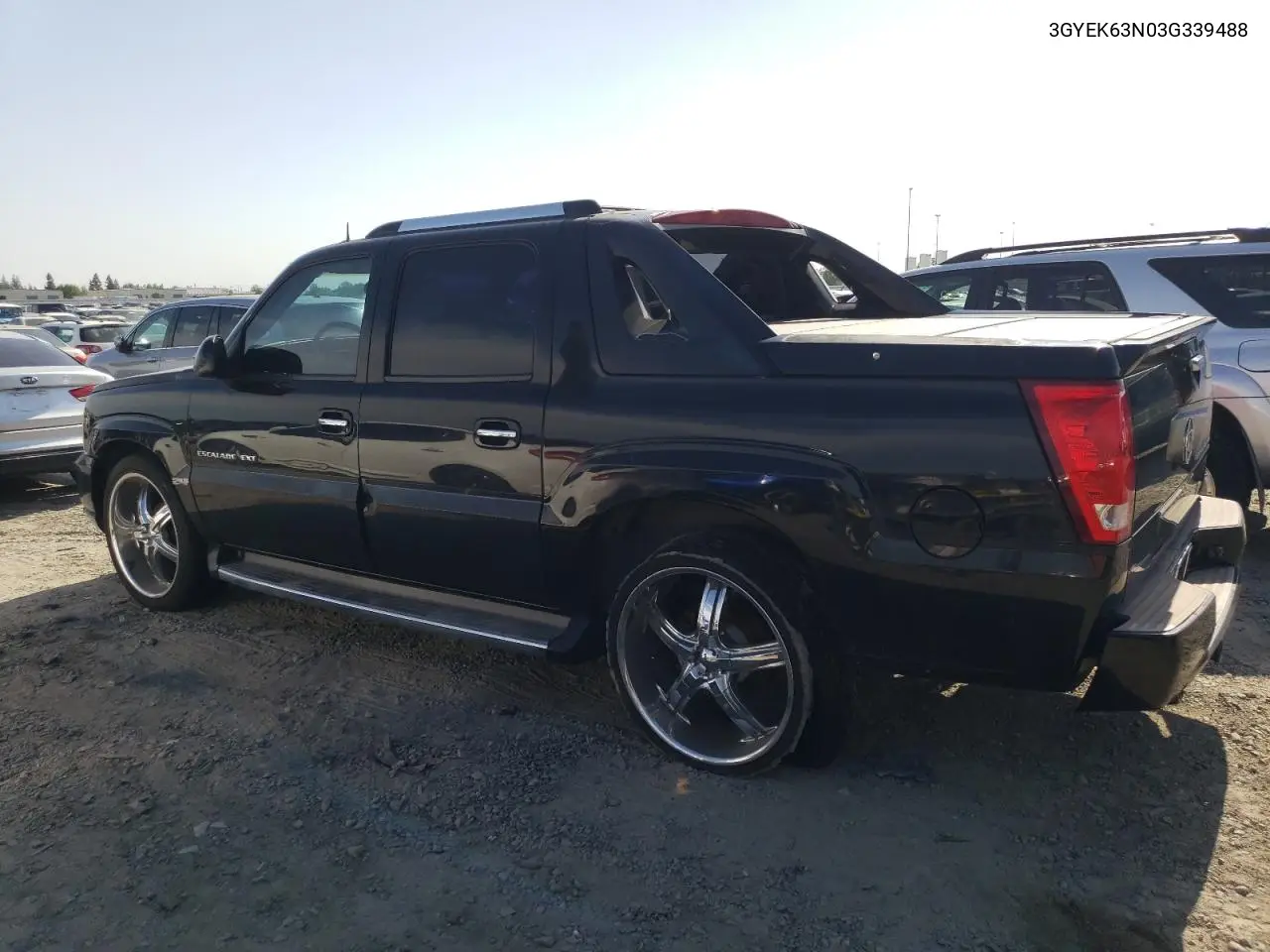 2003 Cadillac Escalade Ext VIN: 3GYEK63N03G339488 Lot: 54622395
