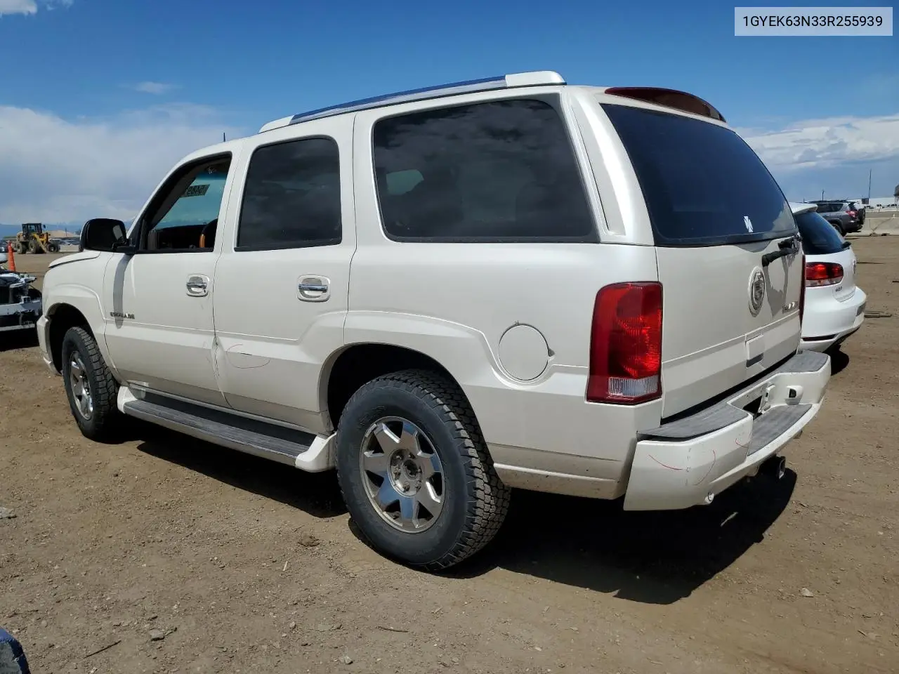 2003 Cadillac Escalade Luxury VIN: 1GYEK63N33R255939 Lot: 54891325