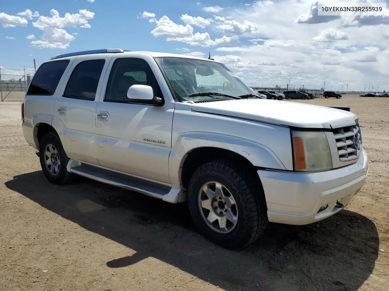 2003 Cadillac Escalade Luxury VIN: 1GYEK63N33R255939 Lot: 54891325