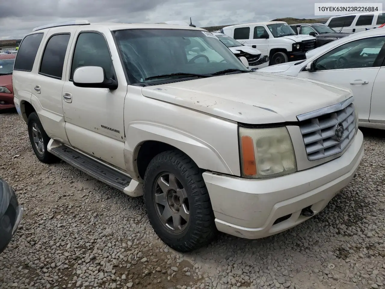 2003 Cadillac Escalade Luxury VIN: 1GYEK63N23R226884 Lot: 54985895