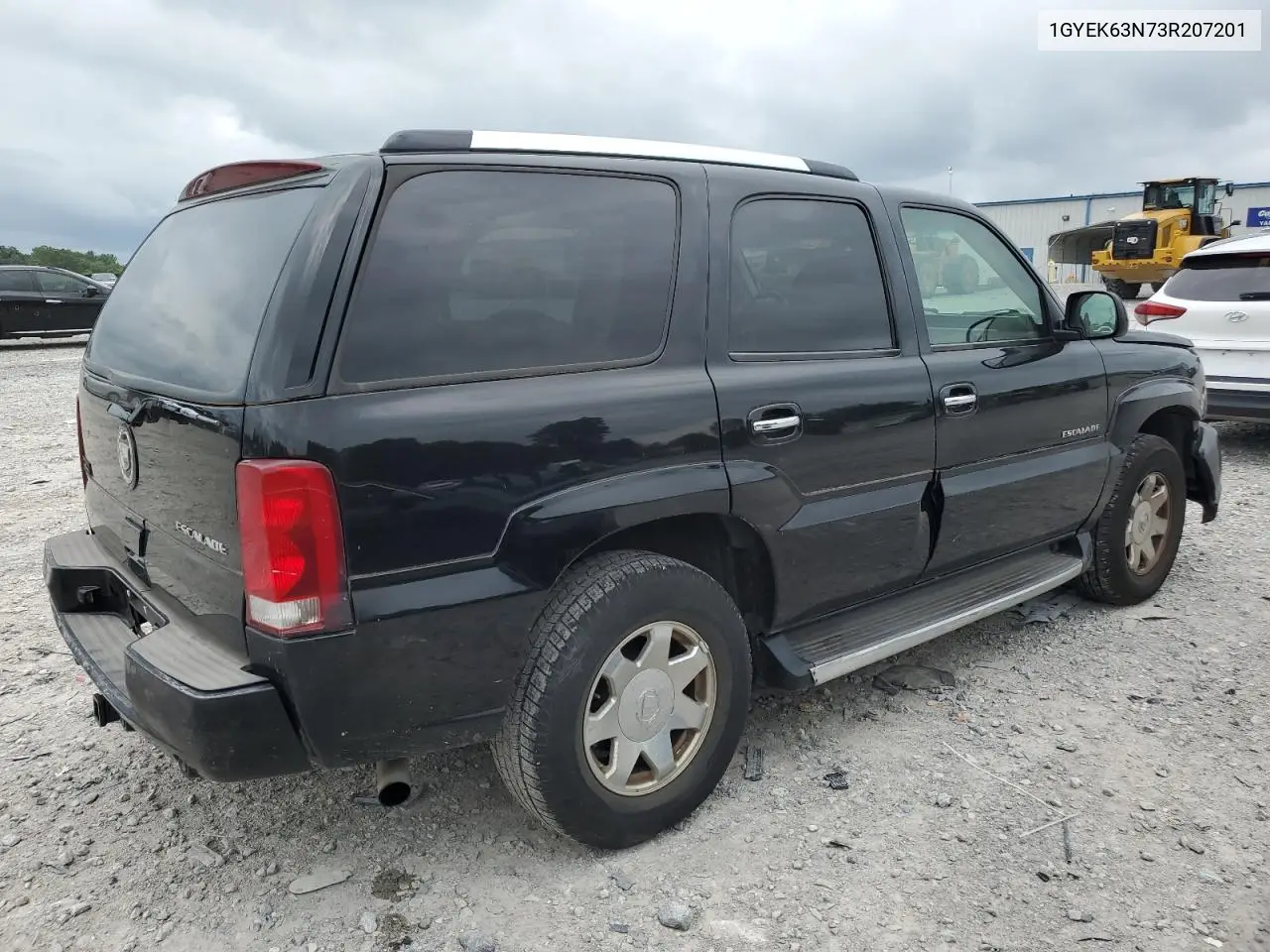 2003 Cadillac Escalade Luxury VIN: 1GYEK63N73R207201 Lot: 60664235