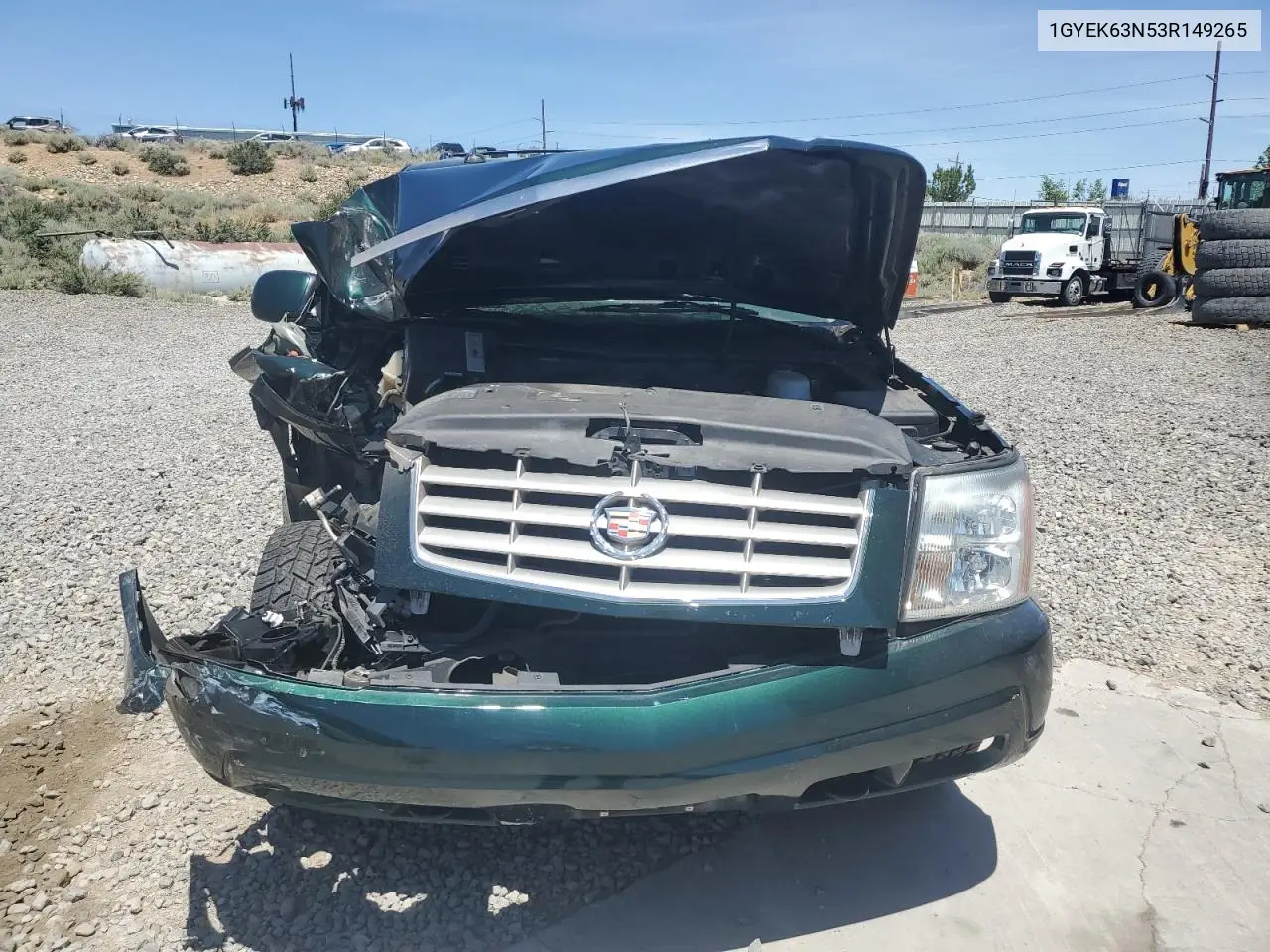 2003 Cadillac Escalade Luxury VIN: 1GYEK63N53R149265 Lot: 62690105