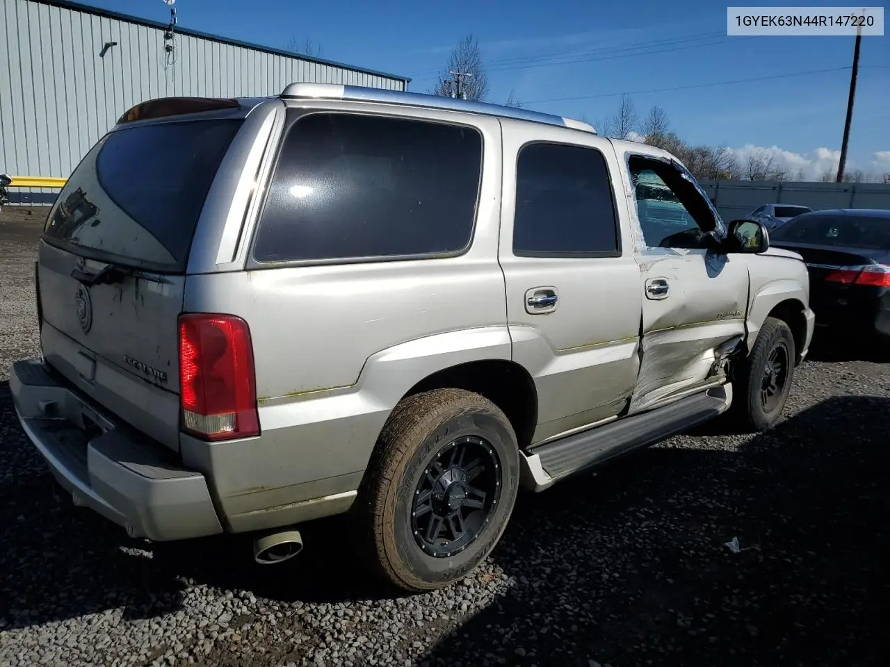 2004 Cadillac Escalade Luxury VIN: 1GYEK63N44R147220 Lot: 47893315