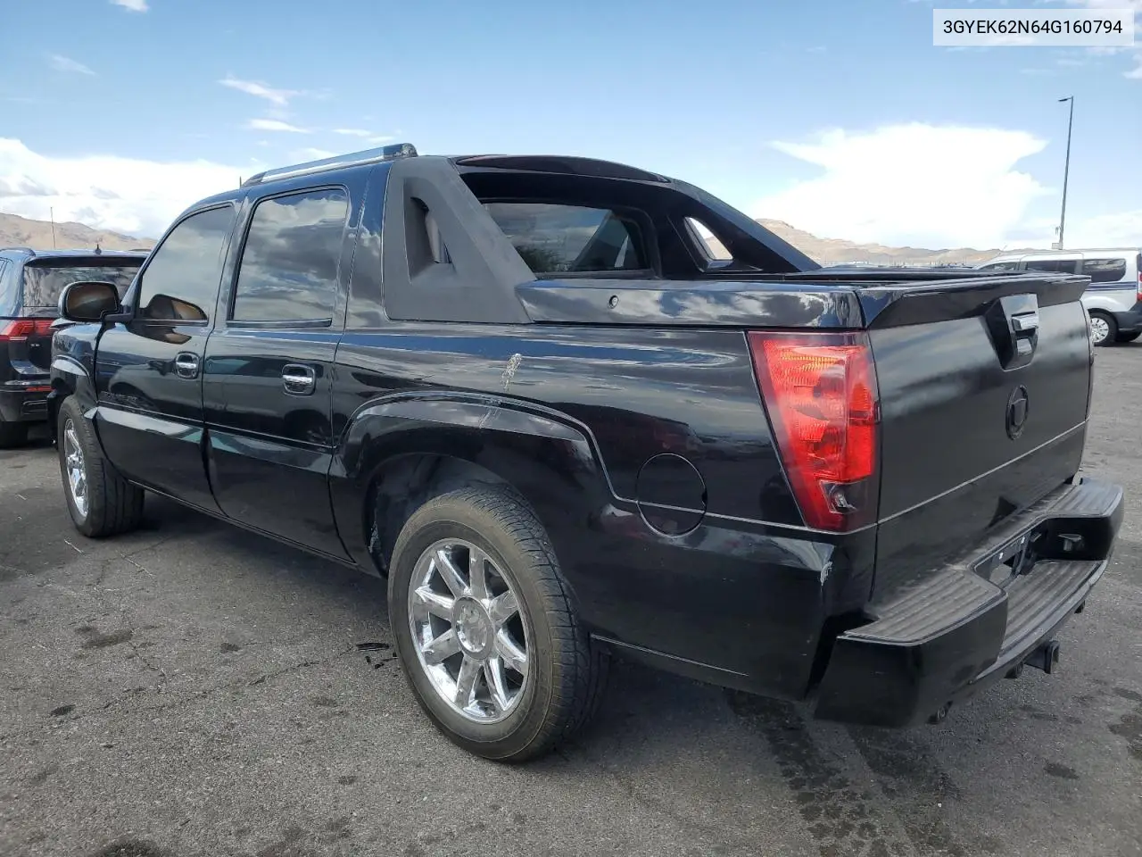 2004 Cadillac Escalade Ext VIN: 3GYEK62N64G160794 Lot: 55440235