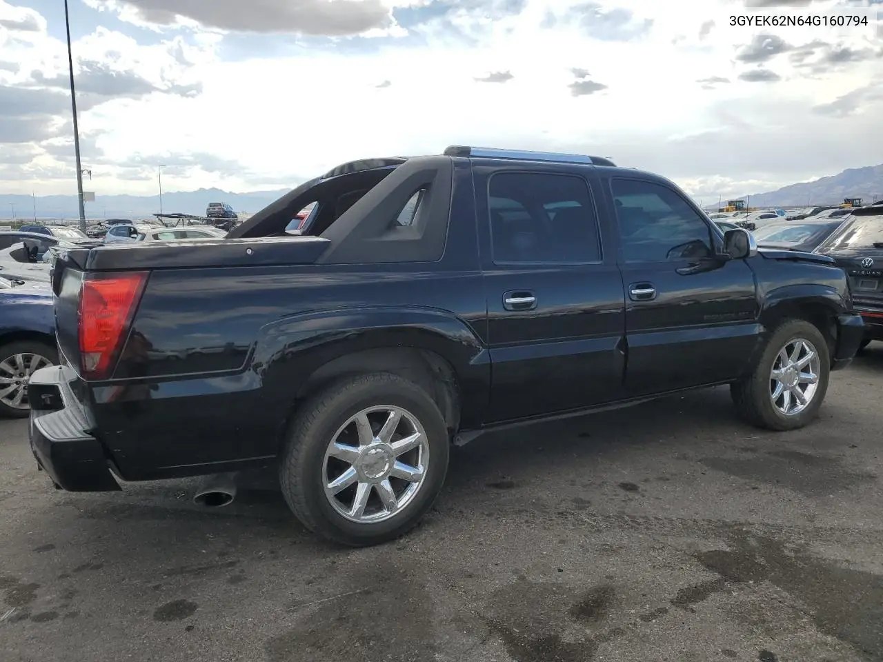 2004 Cadillac Escalade Ext VIN: 3GYEK62N64G160794 Lot: 55440235
