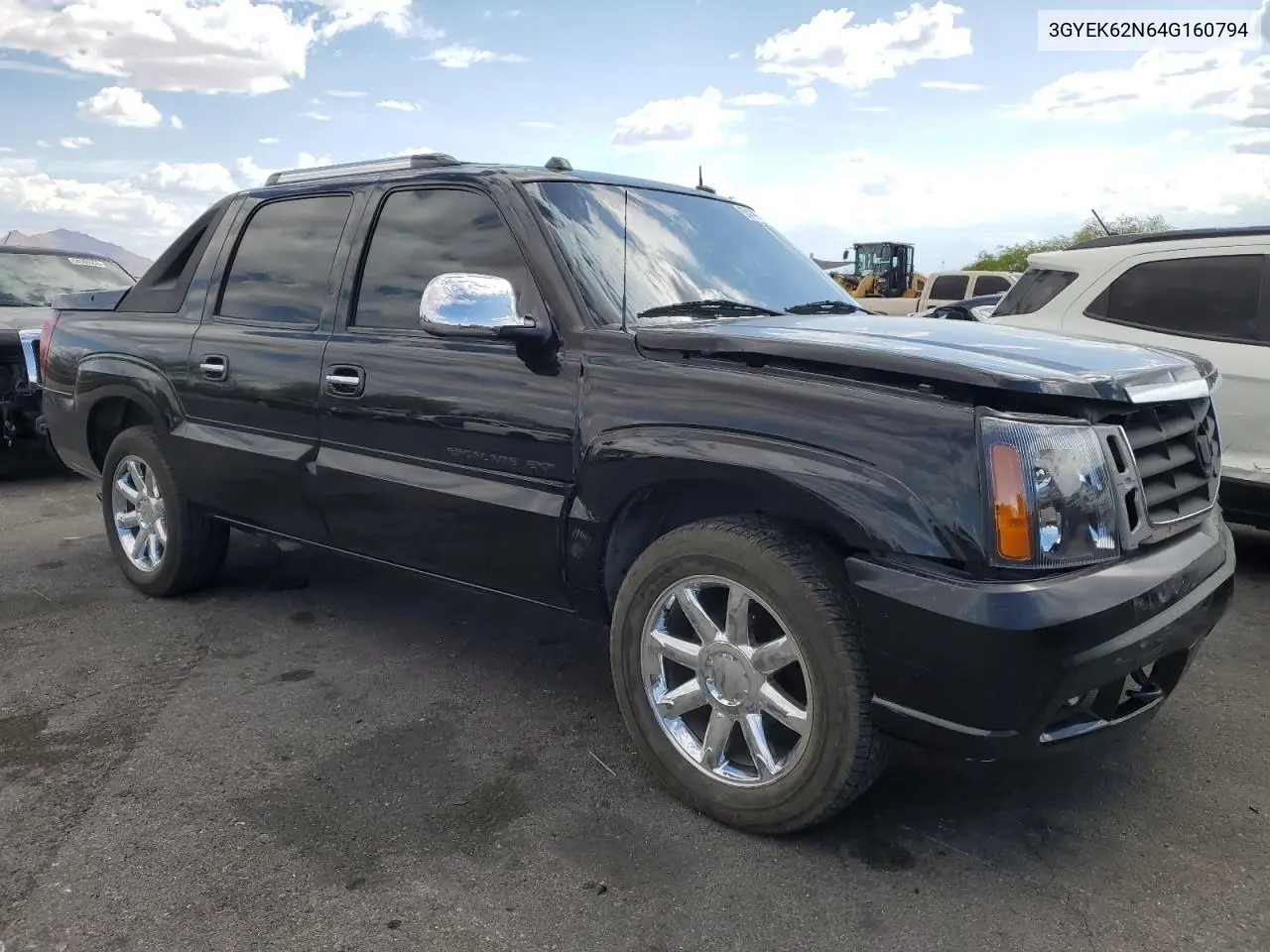 2004 Cadillac Escalade Ext VIN: 3GYEK62N64G160794 Lot: 55440235