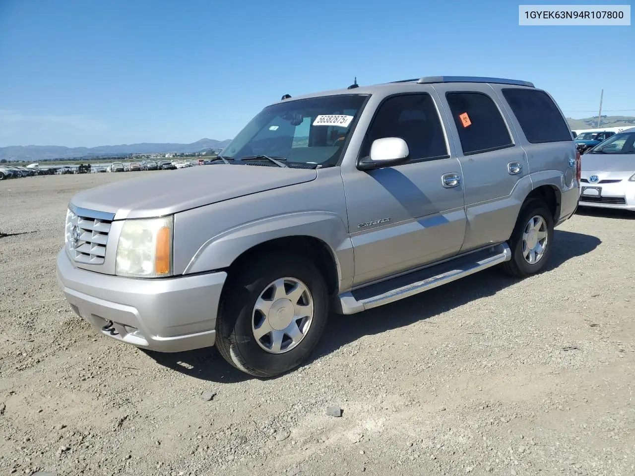 2004 Cadillac Escalade Luxury VIN: 1GYEK63N94R107800 Lot: 56382875