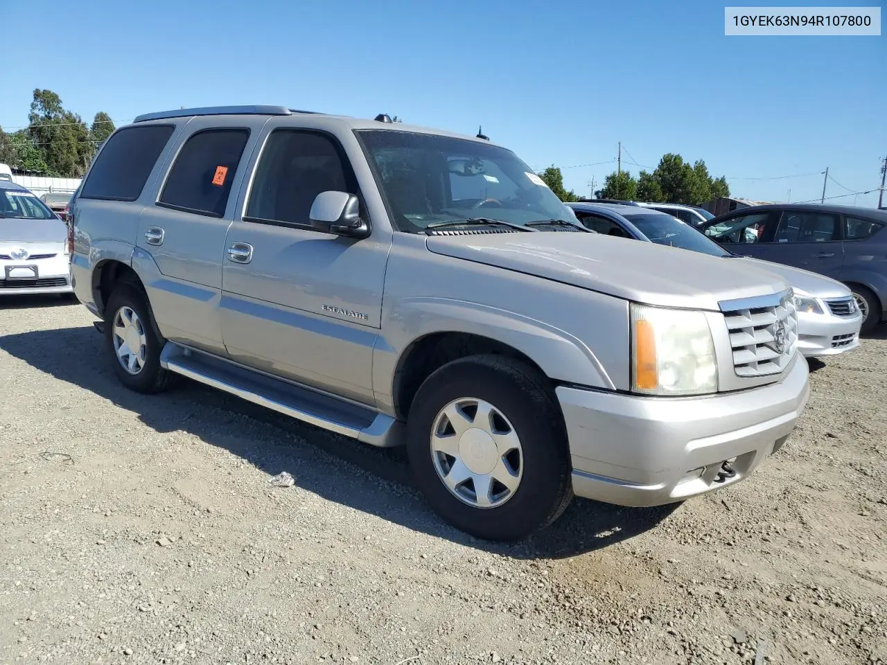 2004 Cadillac Escalade Luxury VIN: 1GYEK63N94R107800 Lot: 56382875