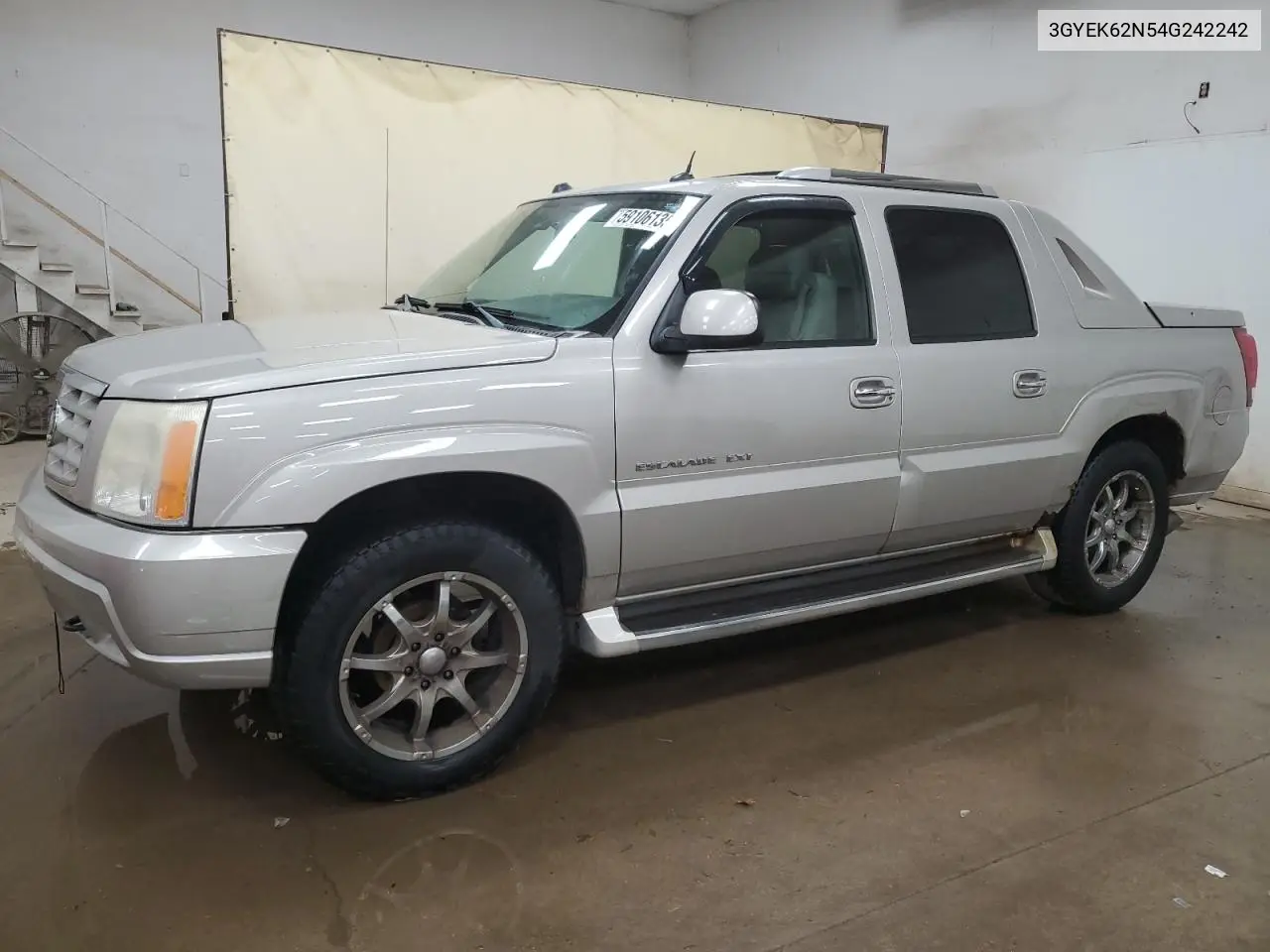 2004 Cadillac Escalade Ext VIN: 3GYEK62N54G242242 Lot: 59106135