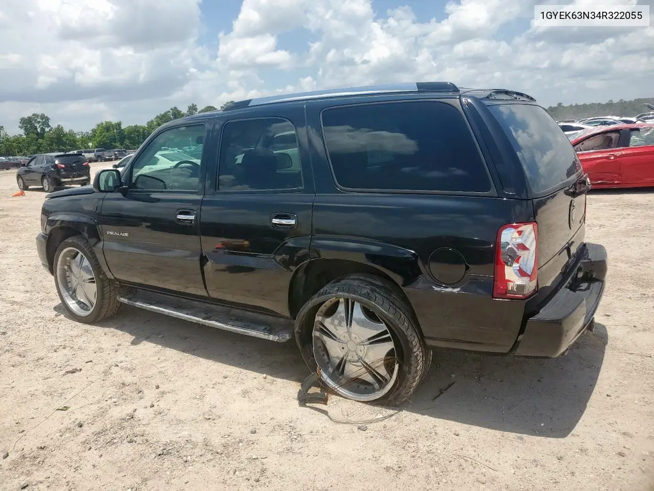 2004 Cadillac Escalade Luxury VIN: 1GYEK63N34R322055 Lot: 60865135