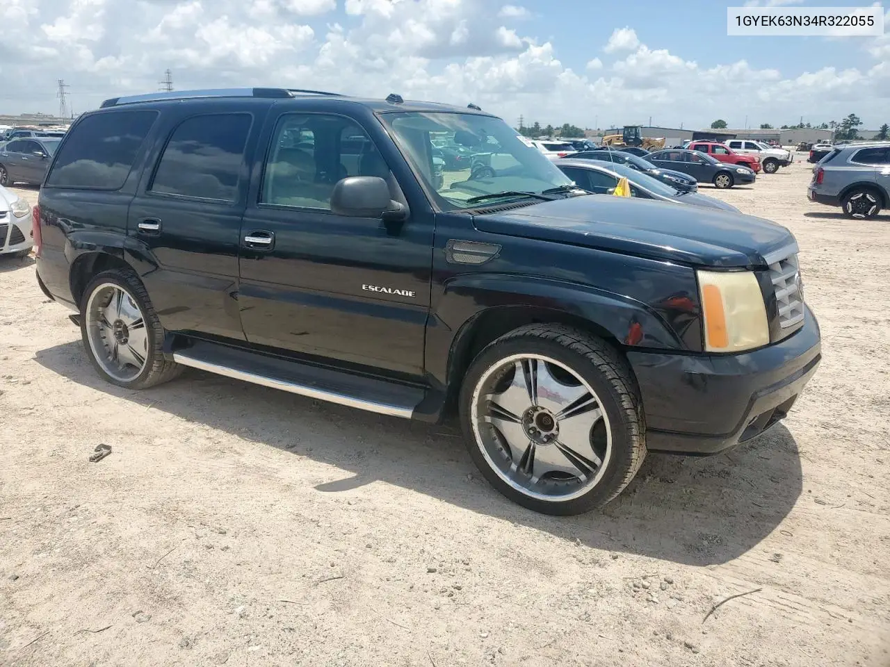 2004 Cadillac Escalade Luxury VIN: 1GYEK63N34R322055 Lot: 60865135