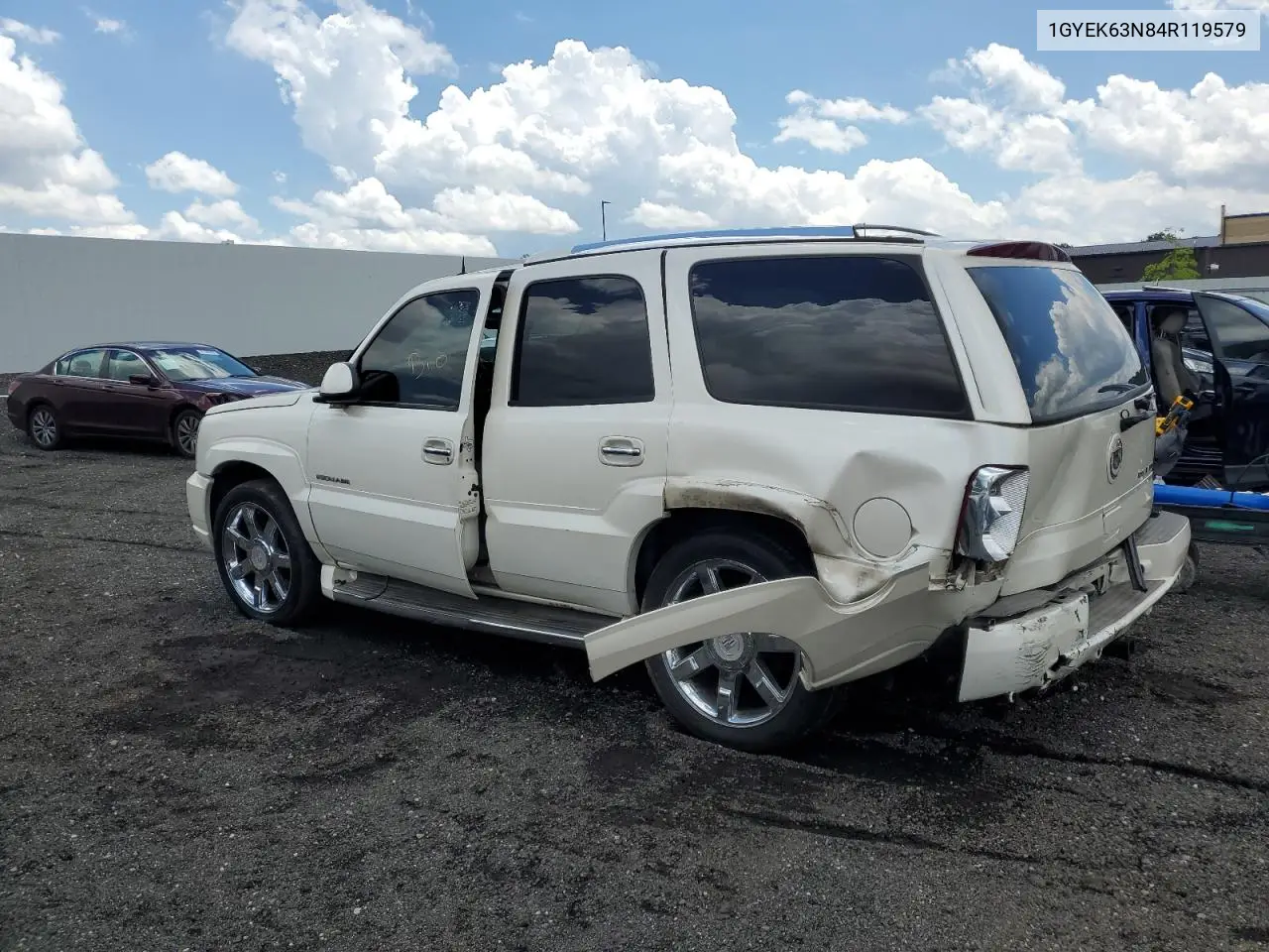 2004 Cadillac Escalade Luxury VIN: 1GYEK63N84R119579 Lot: 60882945