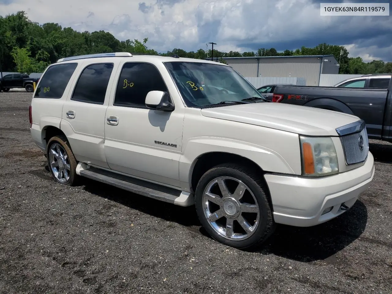 2004 Cadillac Escalade Luxury VIN: 1GYEK63N84R119579 Lot: 60882945