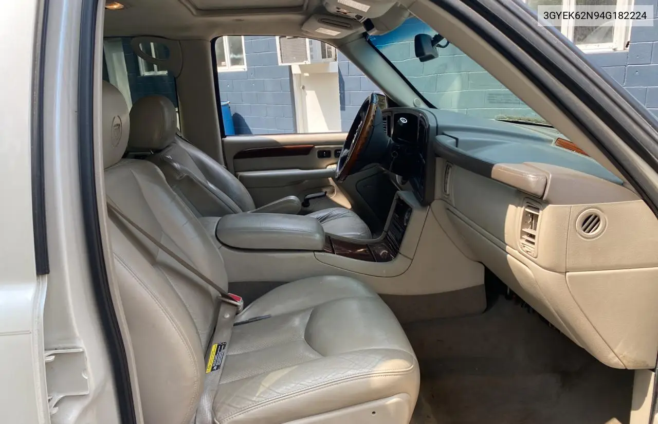 2004 Cadillac Escalade Ext VIN: 3GYEK62N94G182224 Lot: 60896725