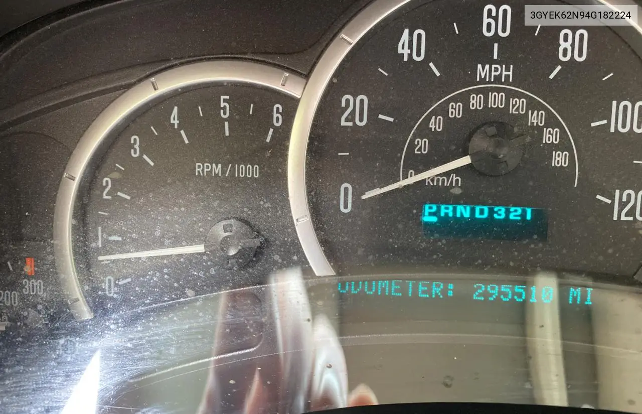 2004 Cadillac Escalade Ext VIN: 3GYEK62N94G182224 Lot: 60896725