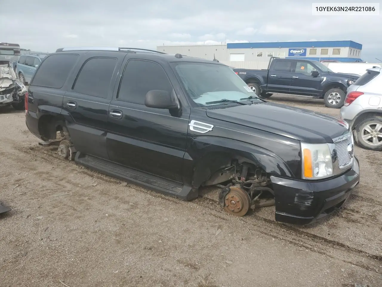 2004 Cadillac Escalade Luxury VIN: 1GYEK63N24R221086 Lot: 61396785