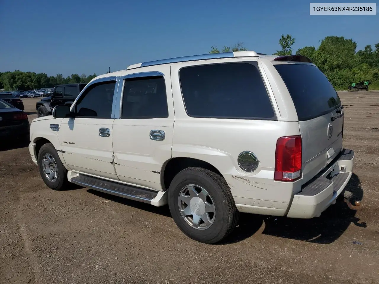 2004 Cadillac Escalade Luxury VIN: 1GYEK63NX4R235186 Lot: 62421335