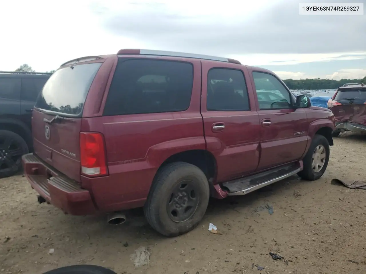 2004 Cadillac Escalade Luxury VIN: 1GYEK63N74R269327 Lot: 63287455