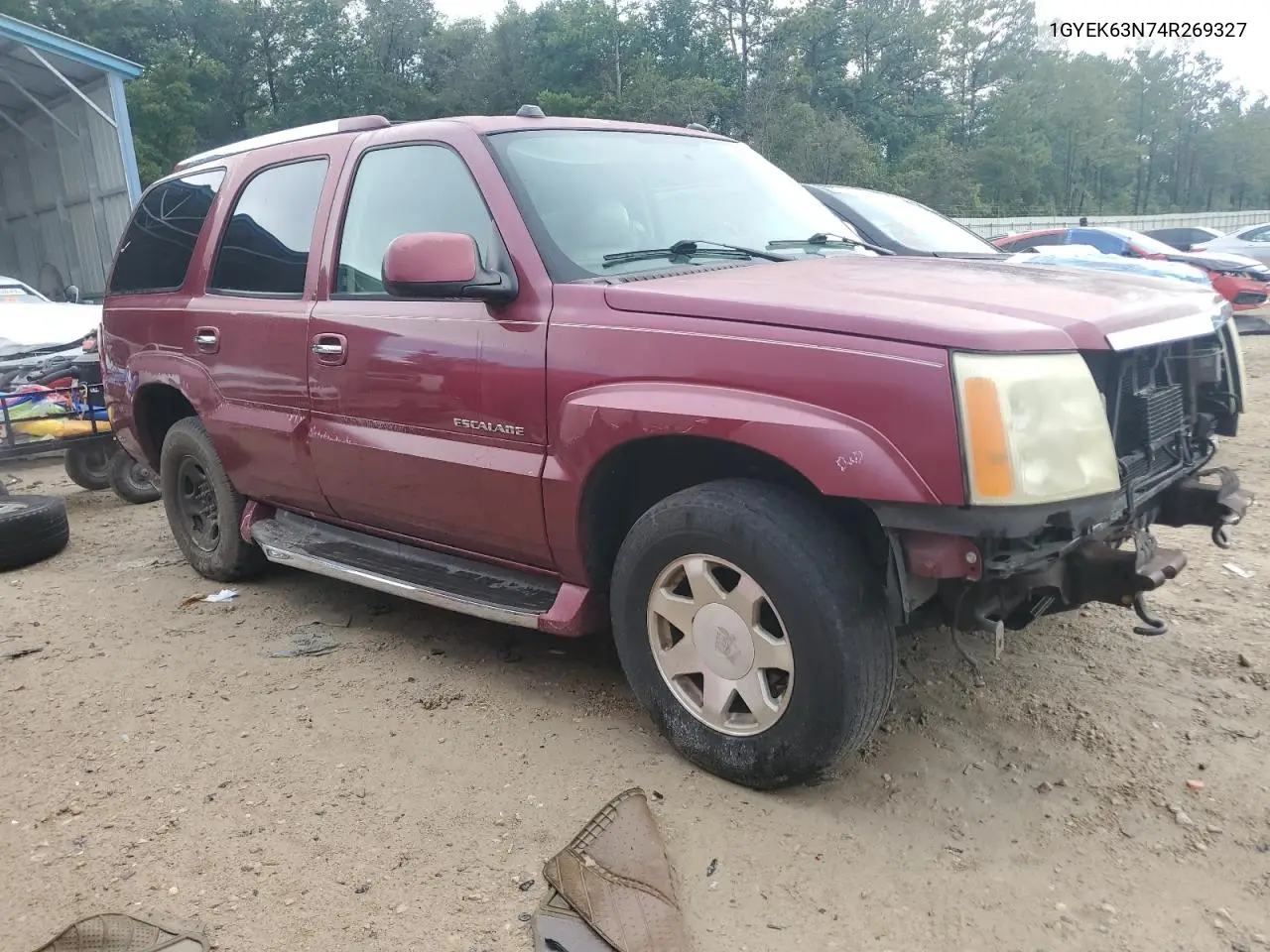 2004 Cadillac Escalade Luxury VIN: 1GYEK63N74R269327 Lot: 63287455
