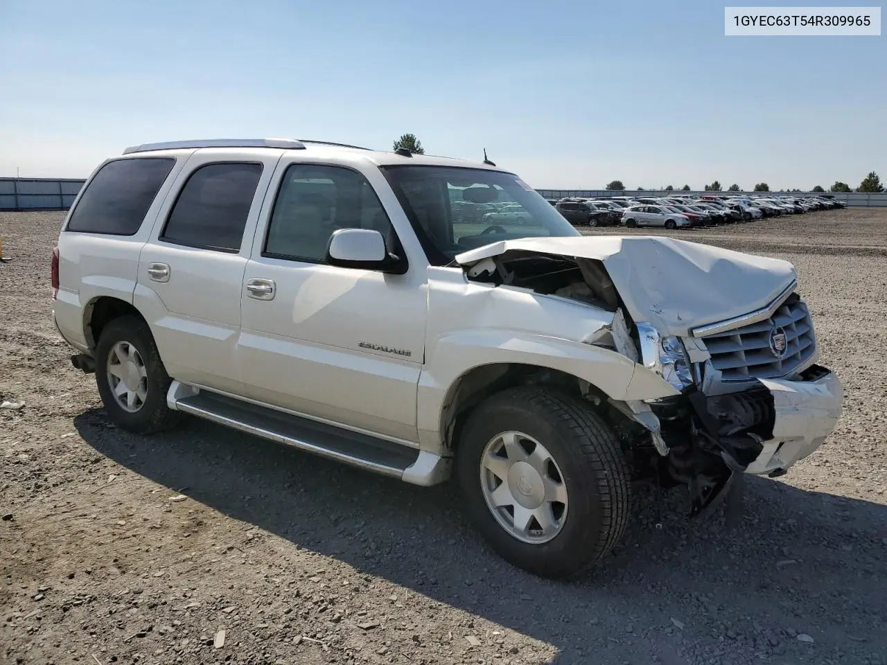 2004 Cadillac Escalade Luxury VIN: 1GYEC63T54R309965 Lot: 64319945