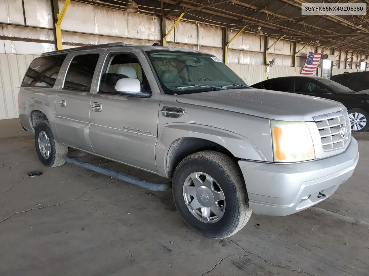 2004 Cadillac Escalade Esv VIN: 3GYFK66NX4G205380 Lot: 64630695
