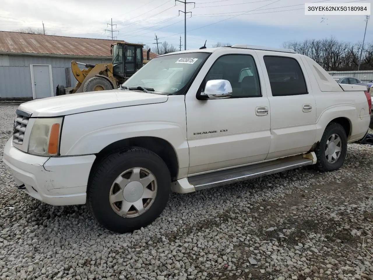 2005 Cadillac Escalade Ext VIN: 3GYEK62NX5G180984 Lot: 46926815