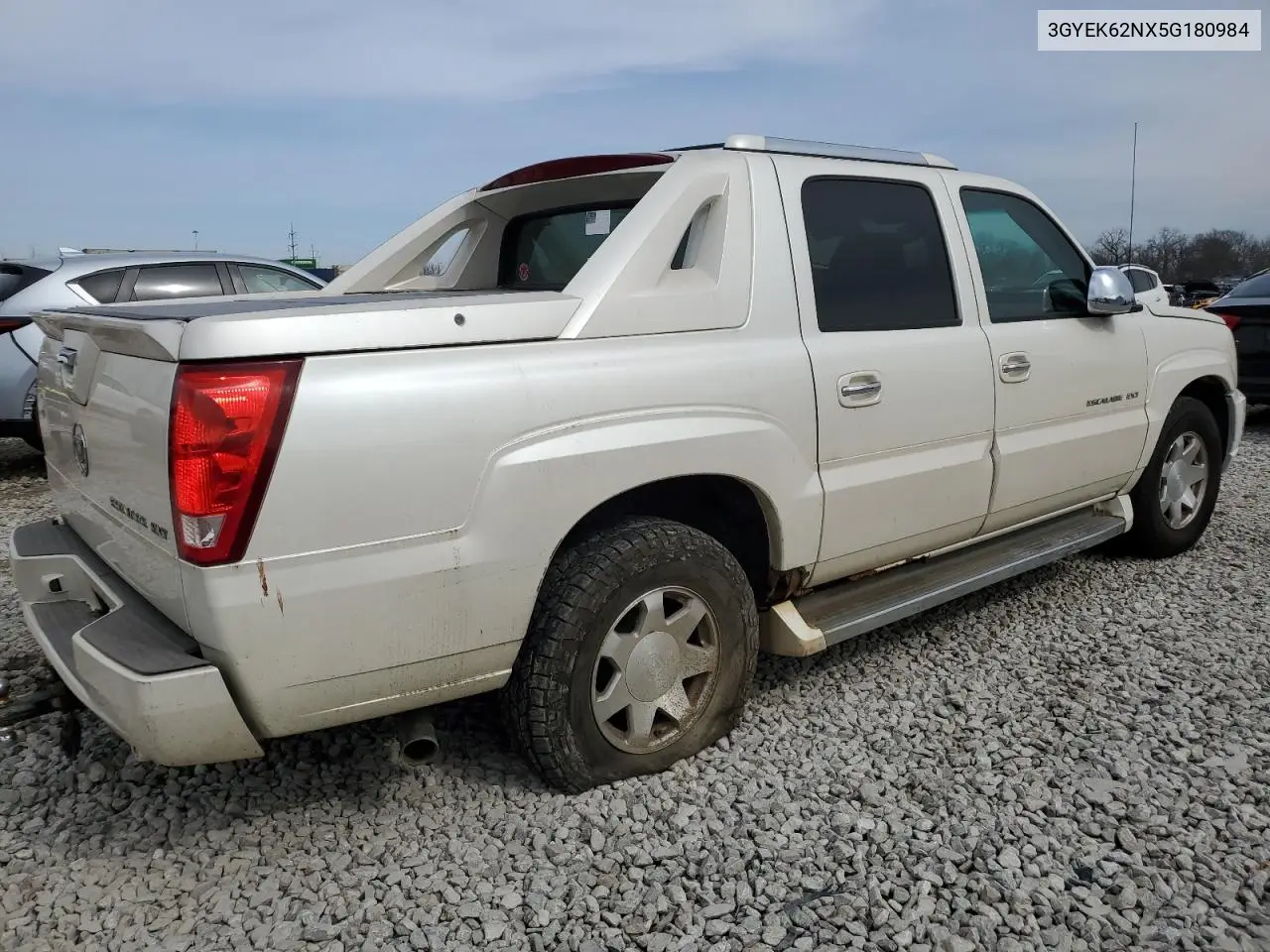 2005 Cadillac Escalade Ext VIN: 3GYEK62NX5G180984 Lot: 46926815