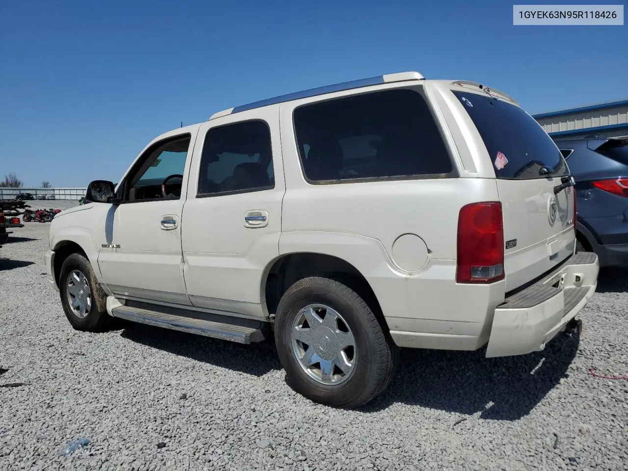2005 Cadillac Escalade Luxury VIN: 1GYEK63N95R118426 Lot: 52681345