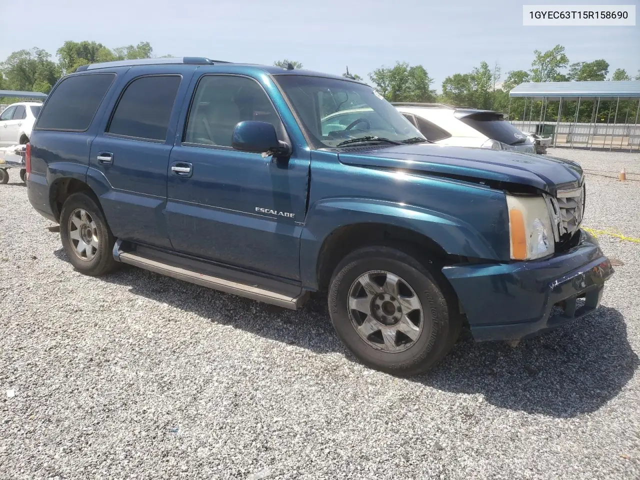 2005 Cadillac Escalade Luxury VIN: 1GYEC63T15R158690 Lot: 54073635