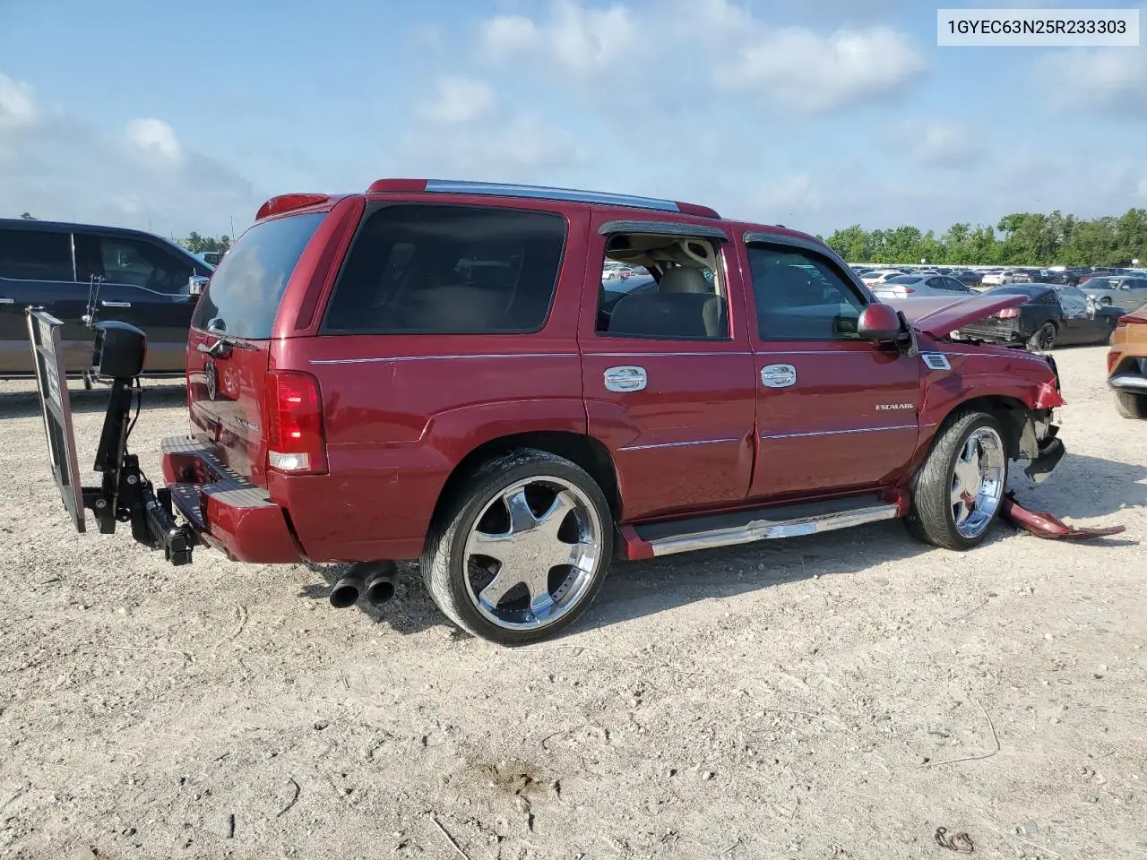 2005 Cadillac Escalade Luxury VIN: 1GYEC63N25R233303 Lot: 56823935