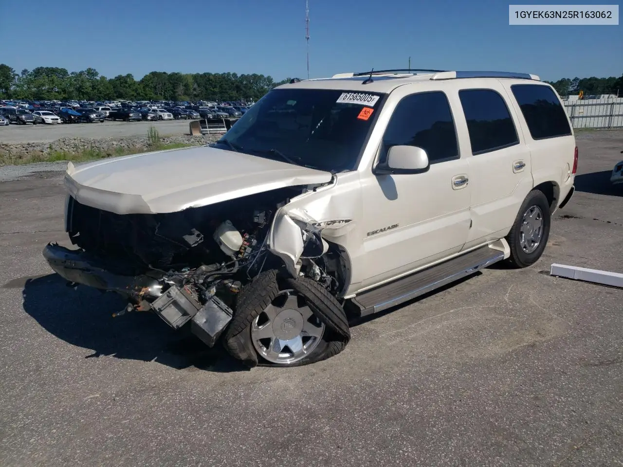 2005 Cadillac Escalade Luxury VIN: 1GYEK63N25R163062 Lot: 61585005