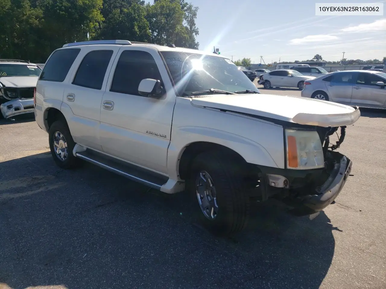2005 Cadillac Escalade Luxury VIN: 1GYEK63N25R163062 Lot: 61585005