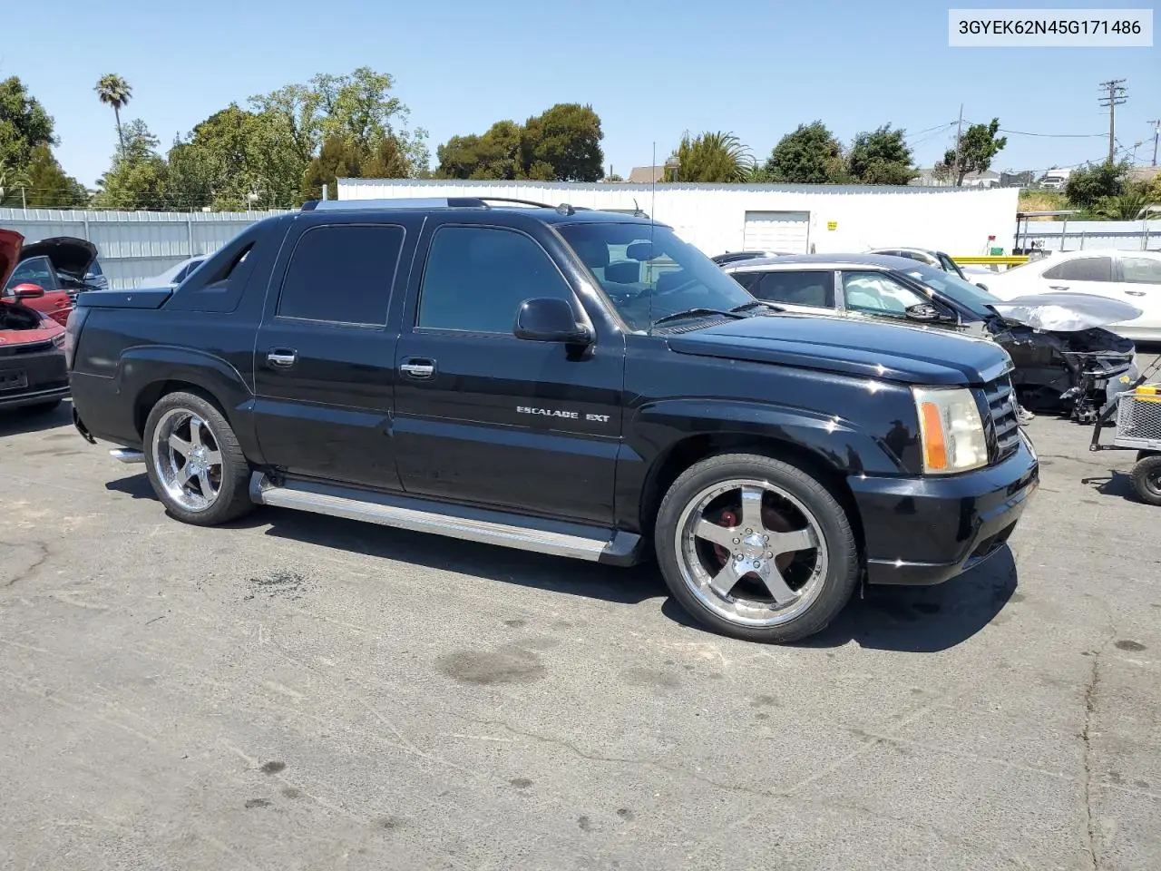 2005 Cadillac Escalade Ext VIN: 3GYEK62N45G171486 Lot: 61970035