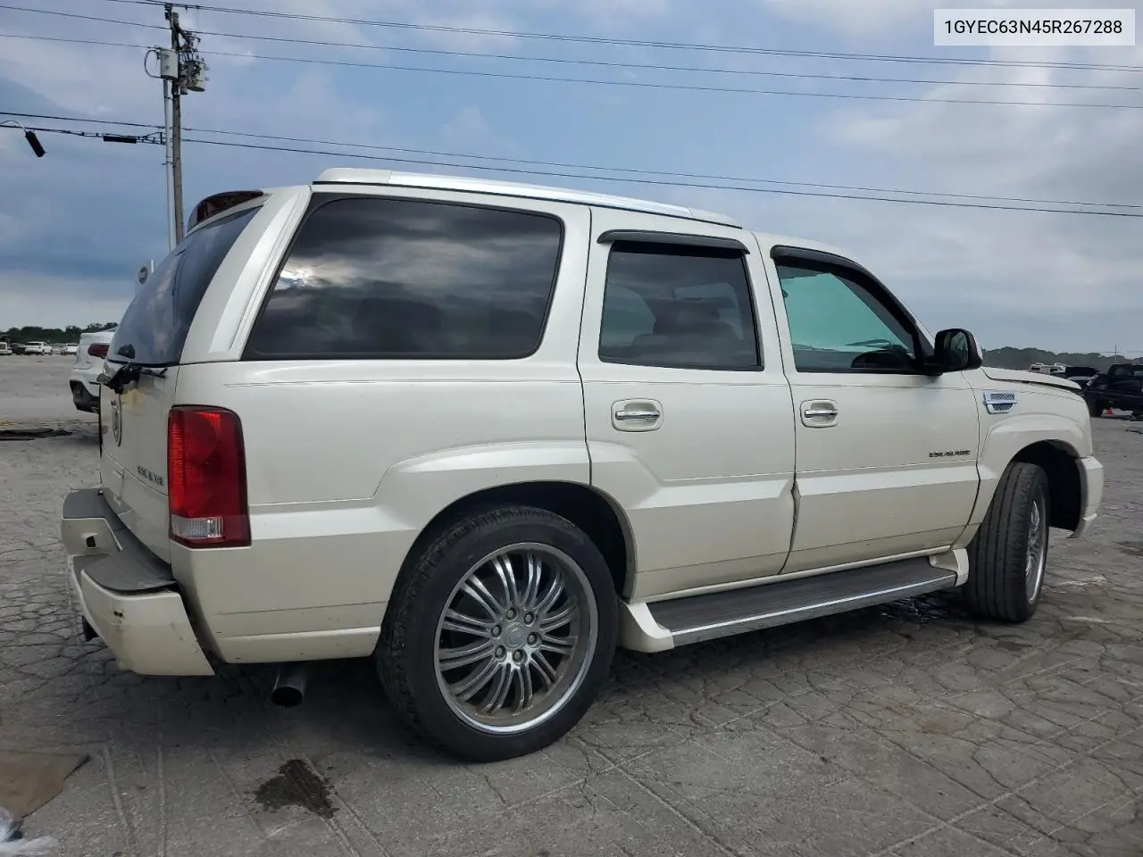 2005 Cadillac Escalade Luxury VIN: 1GYEC63N45R267288 Lot: 62376215