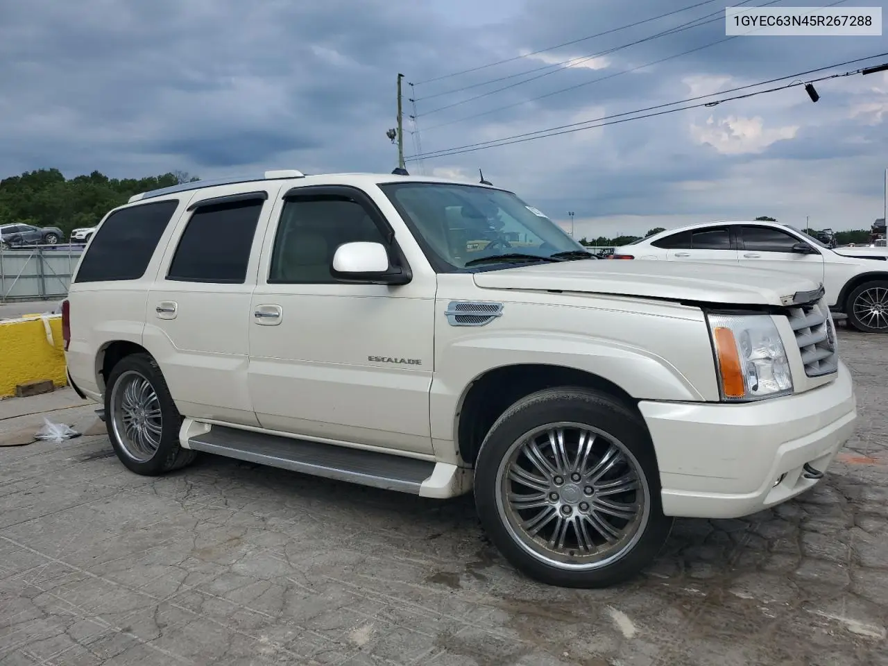 2005 Cadillac Escalade Luxury VIN: 1GYEC63N45R267288 Lot: 62376215