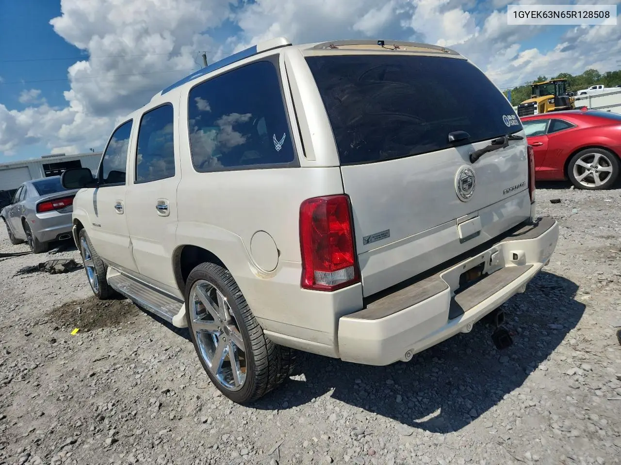 2005 Cadillac Escalade Luxury VIN: 1GYEK63N65R128508 Lot: 64121575