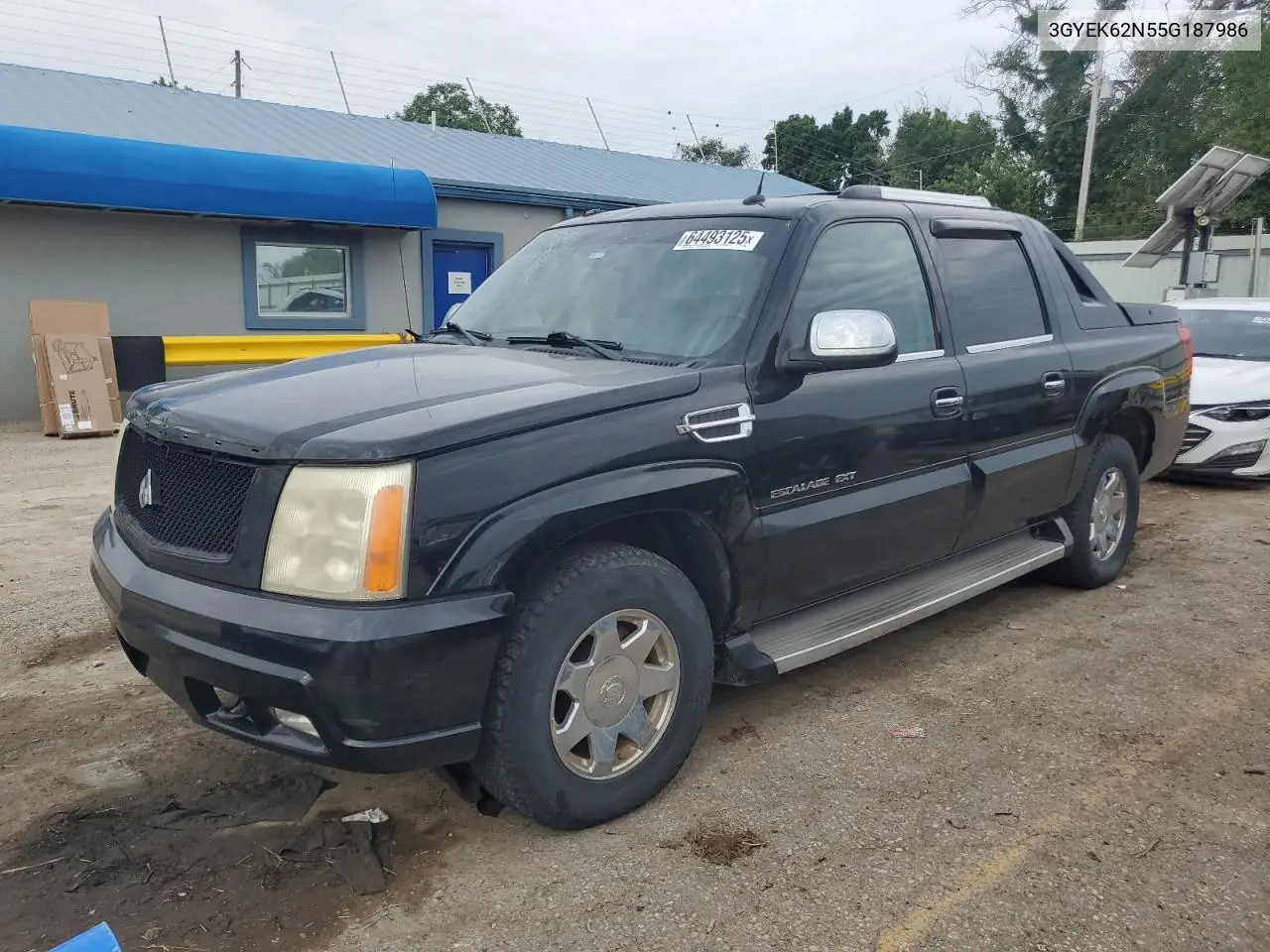 2005 Cadillac Escalade Ext VIN: 3GYEK62N55G187986 Lot: 64493125