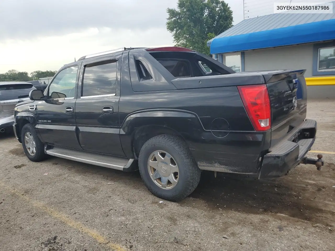 2005 Cadillac Escalade Ext VIN: 3GYEK62N55G187986 Lot: 64493125
