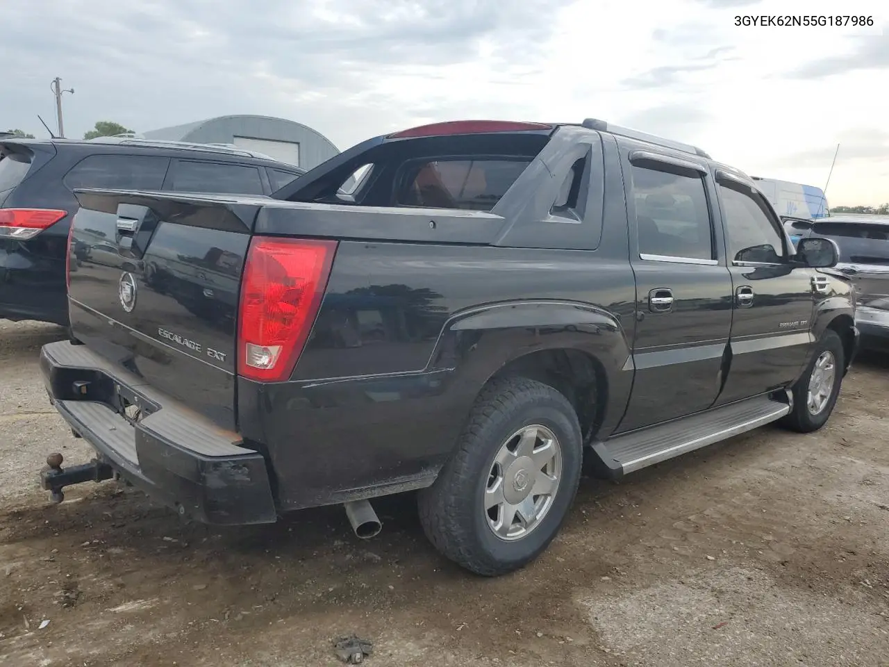 2005 Cadillac Escalade Ext VIN: 3GYEK62N55G187986 Lot: 64493125