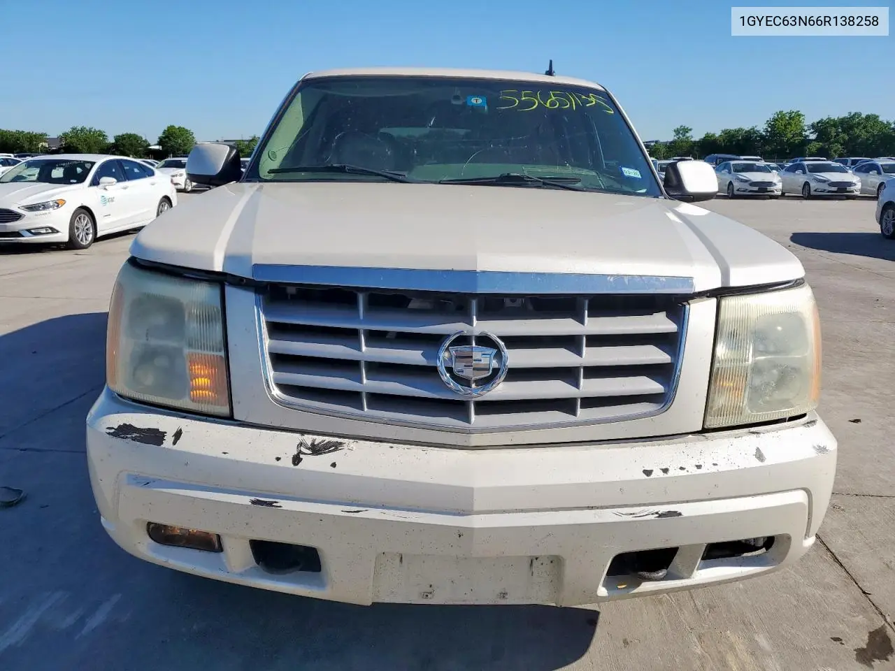 2006 Cadillac Escalade Luxury VIN: 1GYEC63N66R138258 Lot: 55651135