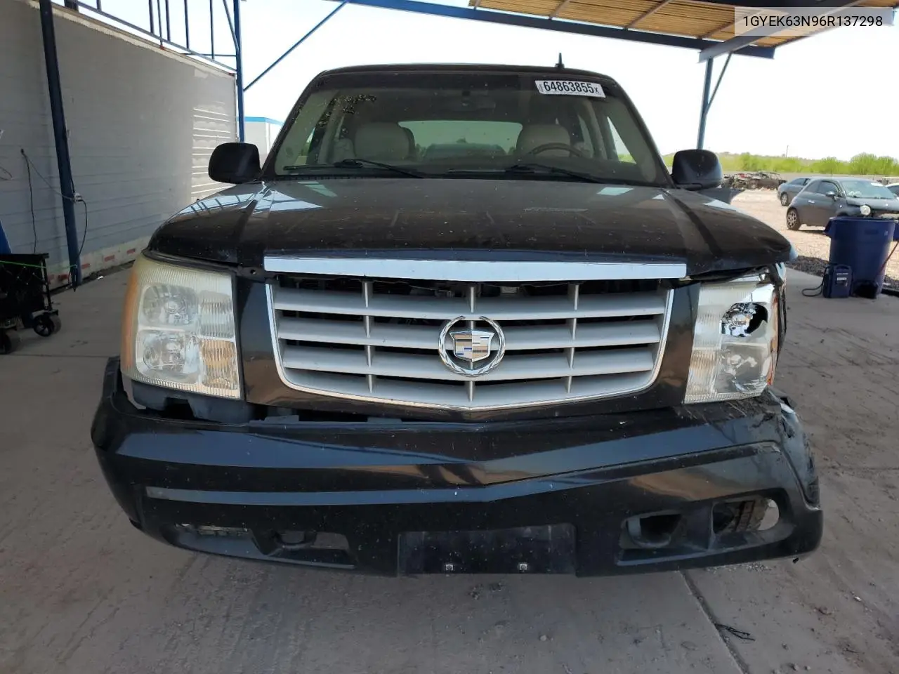 2006 Cadillac Escalade Luxury VIN: 1GYEK63N96R137298 Lot: 64863855