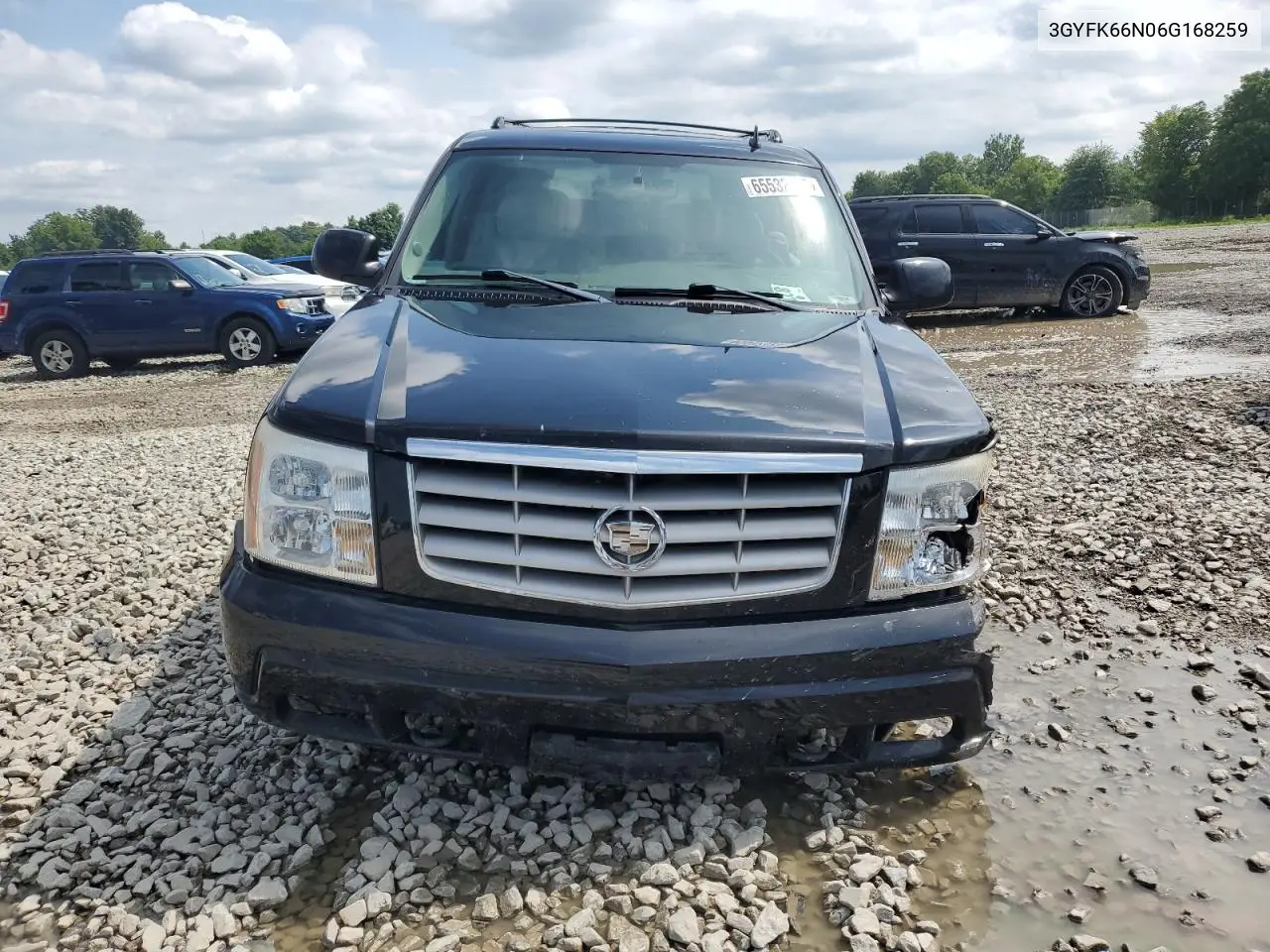2006 Cadillac Escalade Esv VIN: 3GYFK66N06G168259 Lot: 65532425