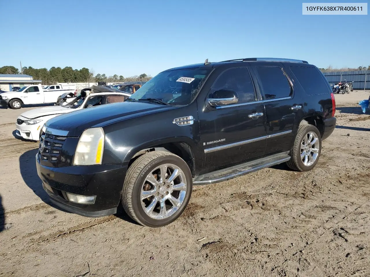 2007 Cadillac Escalade Luxury VIN: 1GYFK638X7R400611 Lot: 45345495