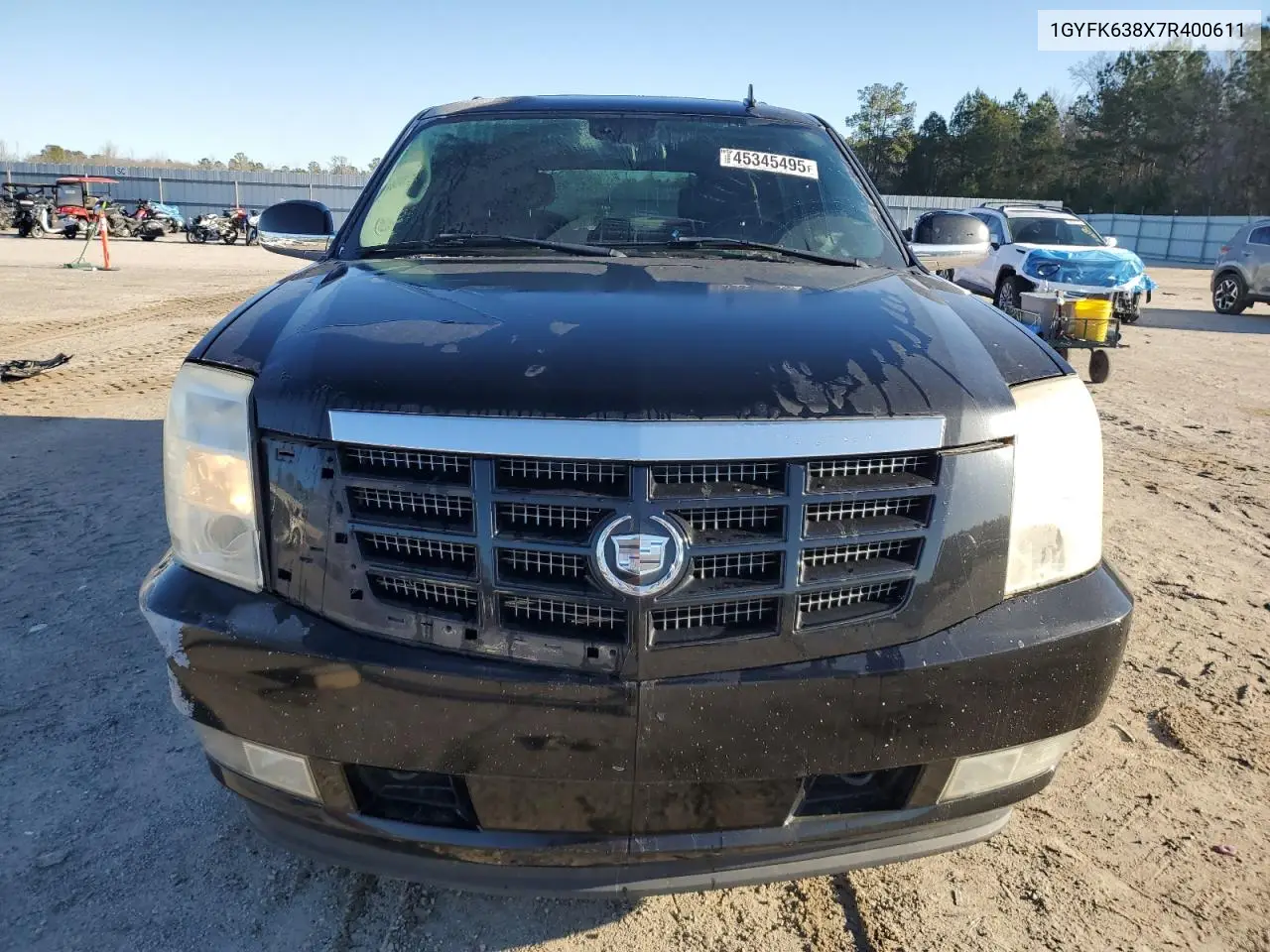 2007 Cadillac Escalade Luxury VIN: 1GYFK638X7R400611 Lot: 45345495